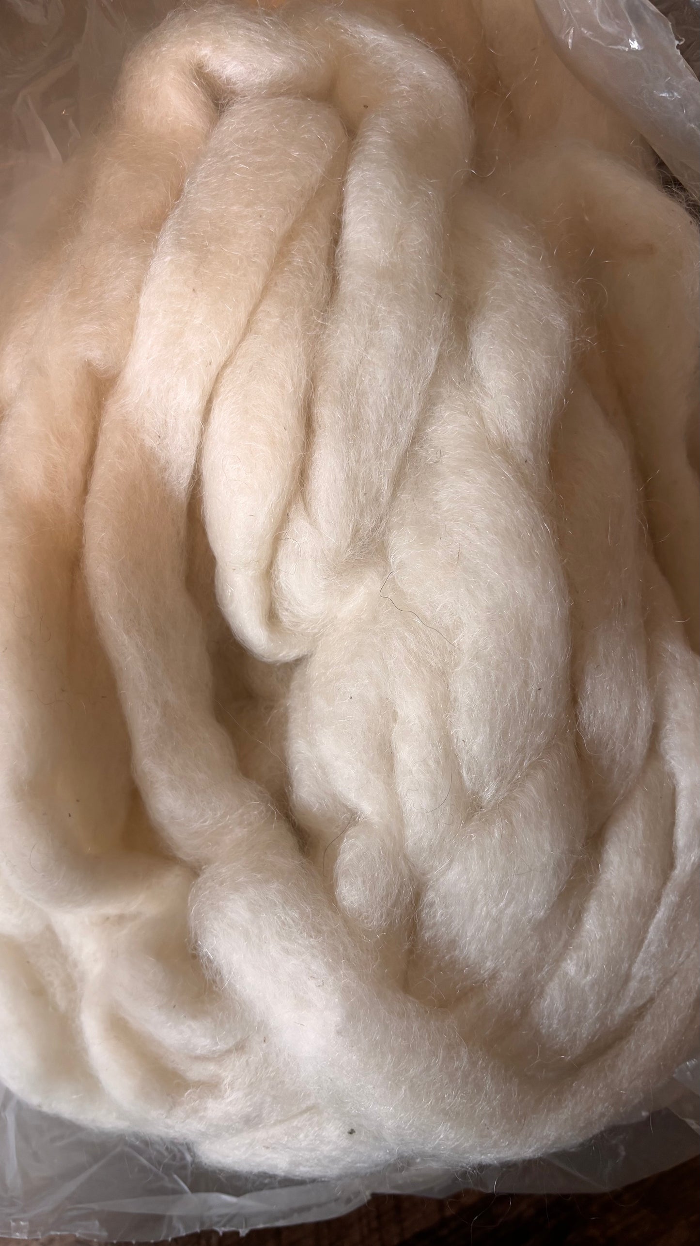 Mohair roving