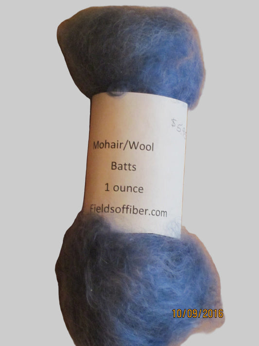 Mohair Wool Batts