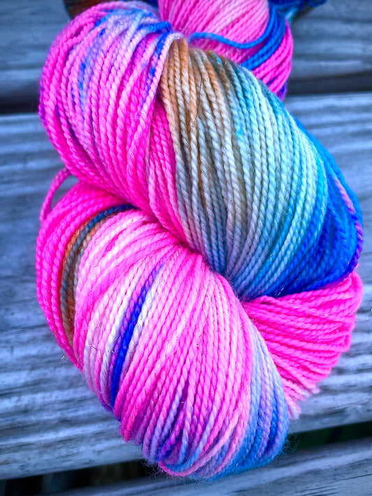 Fingering Weight Hand Dyed